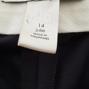 Ann Taylor Loft "Julie" Dress slacks Black